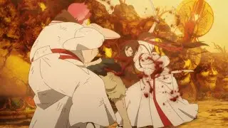 Sagiri Cuts down a Tensen | Hell's Paradise Jigokuraku season 1 episode 12