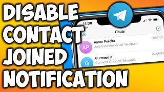 FIX: How to disable Telegram "Contact Joined" Notifications