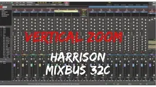 Vertical Zoom Options | Harrison Mixbus Video Manual