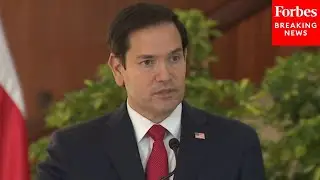 JUST IN: Secretary Of State Marco Rubio Holds Press Briefing After Assuming Control Of USAID