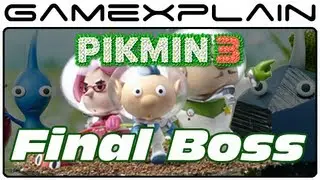 Pikmin 3: Final Boss Battle & Ending (1080p English - SPOILERS!)