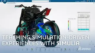 Teaching simulation-driven experiences with SIMULIA