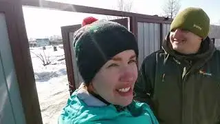 забор своими руками, из евроштакетника. подробнее в описании к видео