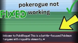 How to Fix pokerogue not working | pokerogue not Loading