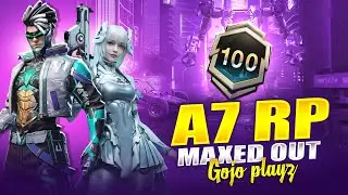 New A7 Royale Pass Maxed Out😍| New A7 Rp Maxed | A7 1 to 100 Rp Rewards | A7 Rp Choice Crate Opening