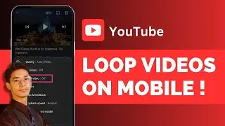 How To Loop YouTube Videos On Mobile (Loop ANY VIDEO) !