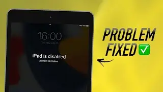 iPad is Disabled Connect To iTunes issue? Here’s The Fix
