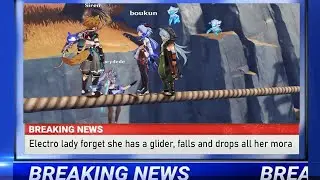 Traveler Sustains Horrible Injuries at The Chasm [ Genshin Impact ]