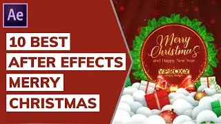 10 Best After Effects Merry Christmas Templates 2022