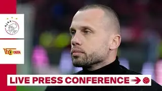 LIVE 15:30 | Persconferentie John Heitinga & Dusan Tadic | Ajax - Union Berlin