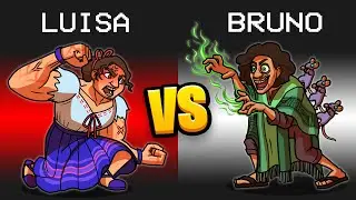 LUISA vs. BRUNO Mod in Among Us...