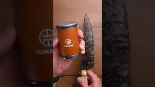 Can you sharpen an obsidian knife with the Tumbler Rolling Knife Sharpener?! [Part 2]