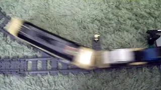 The LEGO Train Action And Crashes