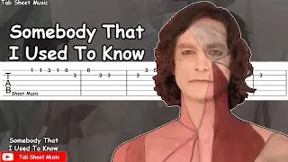 Gotye - Somebody That I Used To Know Guitar Tutorial
