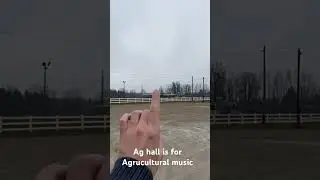 The agricultural hall is for agricultural music #letterkenny #listowel