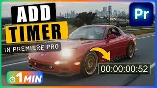 How to Add a TIMER to Video in Premiere Pro