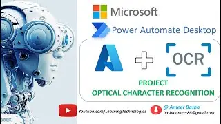 Power Automate Desktop : 145 || Use Case on OCR (Project)