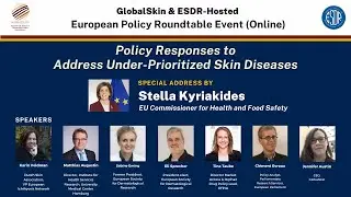 Webinar: European Policy Roundtable Event hosted by GlobalSkin & ESDR on February 6, 2024