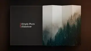 Simple Photo Slideshow | After Effects Template