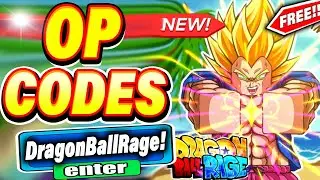 ALL NEW *SECRET* UPDATE CODES in DRAGON BALL RAGE CODES! (Roblox Dragon Ball Rage Codes)