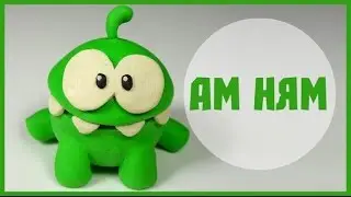 Лепим Ам Няма из пластилина (Приключения Ам Няма). Cut the Rope - Om Nom Stories