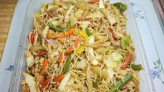 Chowmein with lots of vegetables