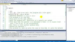 Troubleshooting: Debug Assertion Failed : _CrtIsValidHeapPointer(block) in C++