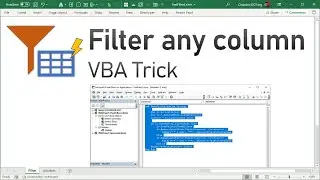 Filter on any column with simple VBA trick