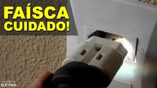 🔥FAÍSCA na tomada, VEJA como resolver!