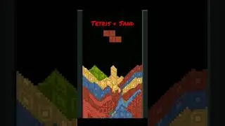 Setris - How to Play Tetris with Sand! 