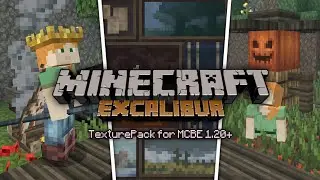 Texture pack for MCPE 1.20+ Excalibur