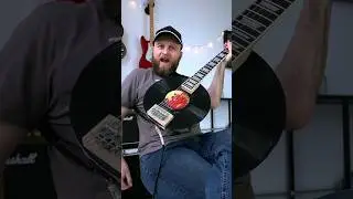 I Made Guitar Out Of Vinyl - 