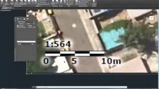 CAD 4 Block BC   Step 1   Insert and Scale Satellite Image