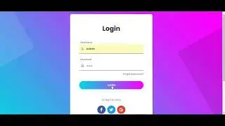 How To Create a Login Form -  HTML|CSS