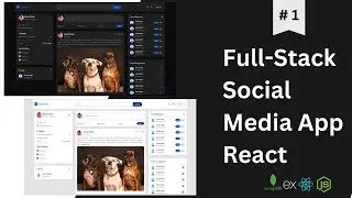 Full-Stack/MERN  Social Media App | React, Tailwind CSS