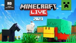 [Audio Description] Minecraft Live 2023