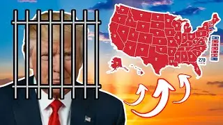 2024 US Election Prediction if Trump is put in jail