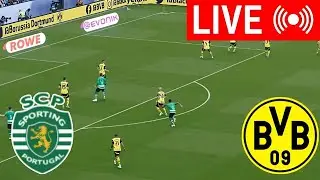 🔴LIVE : Sporting CP vs Dortmund Champions league | 2024-25 Full Match Live Streaming