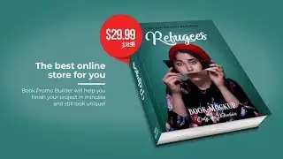 100 Book Cover Mockup Animation - After Effects Template