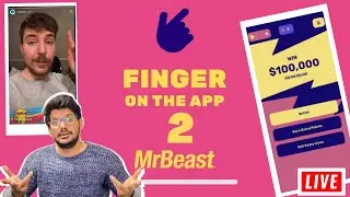 MrBeasts finger on the app 2 challenge #fingerontheapp [ HINDI ] LIVE