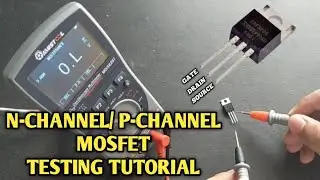 mosfet testing - How to Test N-Channel P-Channel Mosfet