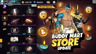 Next Buddy Mart Store Update Free Fire 💥| Diwali Event Free Fire | Fire Fire New Event | SaaD GaminG