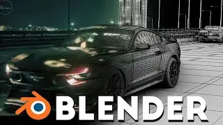 Blender Realistic Car Chase | CGI /VFX | Blender Render |