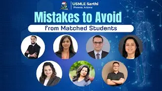 Mistakes to Avoid from Matched Students | USMLE | Residency Match | IMG tips