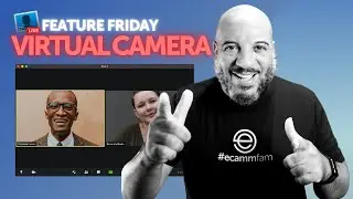 Virtual Camera in  Ecamm Live for Zoom, Teams and More