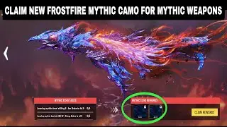 How To Unlock New Mythic FROSTFIRE Camo For Mythic Weapons | Season 8 New Mythic Echo Feature Codm