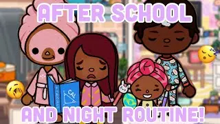 *UPDATED* Family of 4 after school and night routine! 😴🌟| My Loca Toca