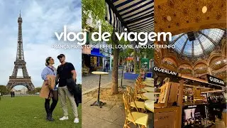 VLOR PARIS, TORRE EIFFEL, LOUVRE E VOLTANDO PARA SÃO PAULO