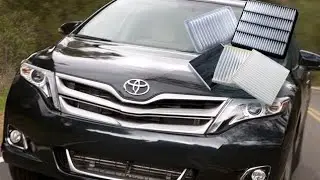 How to change the cabin air filter for Toyota Venza