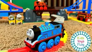 Huge Thomas and Friends Toy Train Track Build with Train Labs